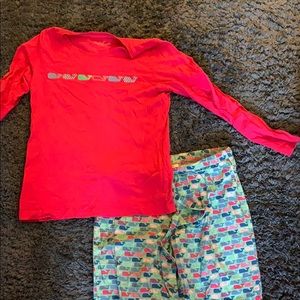 Vineyard vine pajama set